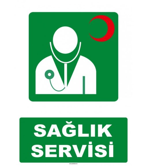 Sağlık Servisi İşareti: Hızlı Kargo, Güvenli ve Profesyonel Levha