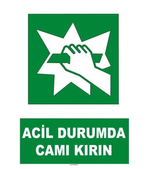 Acil Durumda Camı Kırın Levhası - Hızlı ve Güvenli Çözüm