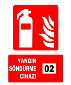 2 Nolu Yangın Söndürme Cihazı - Hızlı Kargo İmkanı