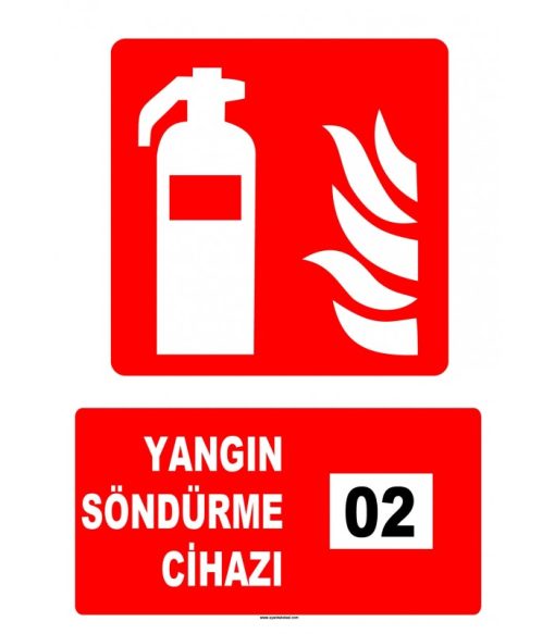 2 Nolu Yangın Söndürme Cihazı - Hızlı Kargo İmkanı
