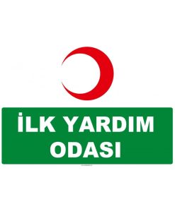 İlk Yardım Odası Yatay Levhası: Güvenlik ve Yönlendirme Tabelası