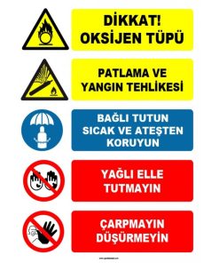 Oksijen Tüpü Güvenlik Uyarısı: Patlama ve Yangın Tehlikesine Dikkat