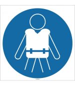 Can Yeleği İşareti, Levhası ve Etiketi - Acil Güvenlik Ürünü