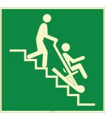 Fosforlu Acil Durum Tahliye Sandalyesi İşareti - Hemen Al!