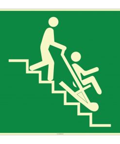 Fosforlu Acil Durum Tahliye Sandalyesi İşareti - Hemen Al!