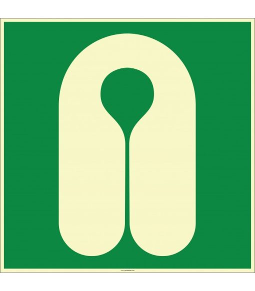 Fosforlu Can Yeleği İşareti: Acil Durum İçin Görünür Levha