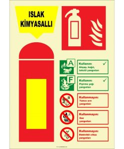 Fosforlu Islak Kimyasallı Yangın Söndürücü Satın Al