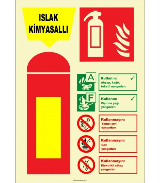 Fosforlu Islak Kimyasallı Yangın Söndürücü Satın Al