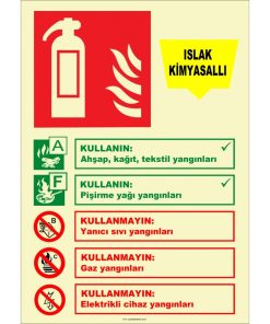 Fosforlu Islak Kimyasallı Yangın Söndürücü Satın Al