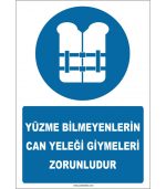 Yüzme Bilmeyenler İçin Uyarı Levhası: Güvenlik ve Görünürlük