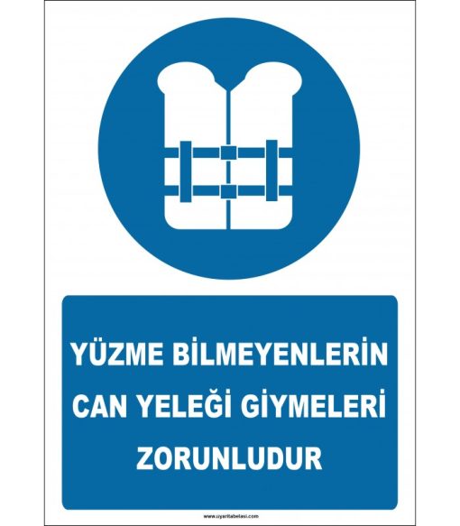 Yüzme Bilmeyenler İçin Uyarı Levhası: Güvenlik ve Görünürlük