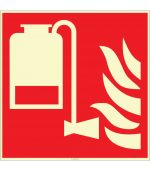 Fosforlu Mobil Köpük Ünitesi İşareti/Levhası - Güvenlik Etiketi