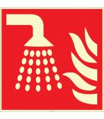 Fosforlu Su Sisi Aplikatörü İşareti/Etiketi: Acil Durum Levhası