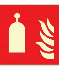 Fosforlu Uzaktan Salınım İstasyonu İşareti Levhası Etiketi