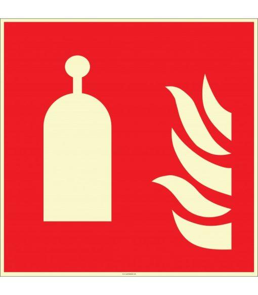 Fosforlu Uzaktan Salınım İstasyonu İşareti Levhası Etiketi