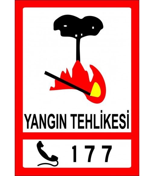 Alo 177 Orman Yangını İhbar Hattı Trafik Levhası Satın Al