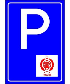 İtfaiye Araçları Park Yeri Levhası - Yüksek Kalite, Hızlı Kargo