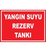 Yangın Suyu Rezerv Tankı - Acil Durum Su Deposu