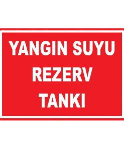 Yangın Suyu Rezerv Tankı - Acil Durum Su Deposu