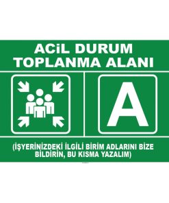 Acil Durum Toplanma Alanı Levhası: Güvenlik ve Yönlendirme