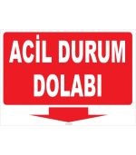 Acil Durum Dolabı, Kırmızı-Beyaz Güvenlik ve İlk Yardım İçin