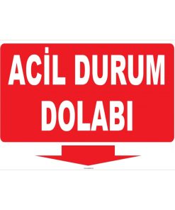 Acil Durum Dolabı, Kırmızı-Beyaz Güvenlik ve İlk Yardım İçin