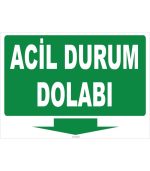 Acil Durum Dolabı - Yeşil Beyaz Renk Seçeneğiyle Hemen Satın Al