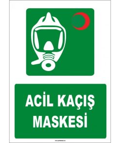 ISO 7010 Acil Kaçış Maskesi: Güvenli ve Onaylı Kurtarma Ekipmanı