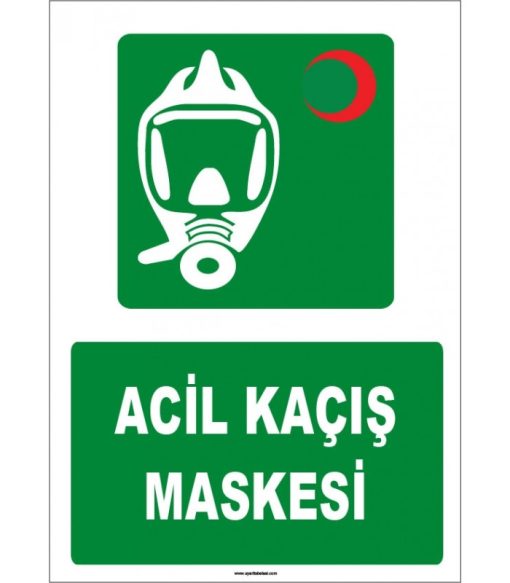 ISO 7010 Acil Kaçış Maskesi: Güvenli ve Onaylı Kurtarma Ekipmanı