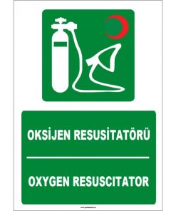 Türkçe İngilizce Oksijen Resusitatörü | Oxygen Resuscitator Cihazı