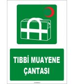 ISO 7010 Onaylı Tıbbi Muayene Çantası - Güvenilir İlk Yardım