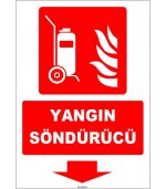 Tekerlekli Yangın Söndürücü: ISO 7010 Onaylı, Güvenli Çözüm