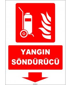Tekerlekli Yangın Söndürücü: ISO 7010 Onaylı, Güvenli Çözüm