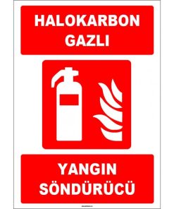 ISO 7010 Halokarbon Gazlı Yangın Söndürücü: Güvenli ve Etkili Çözüm