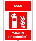 ISO 7010 Sulu Yangın Söndürücü - Güvenilir ve Etkili Koruma