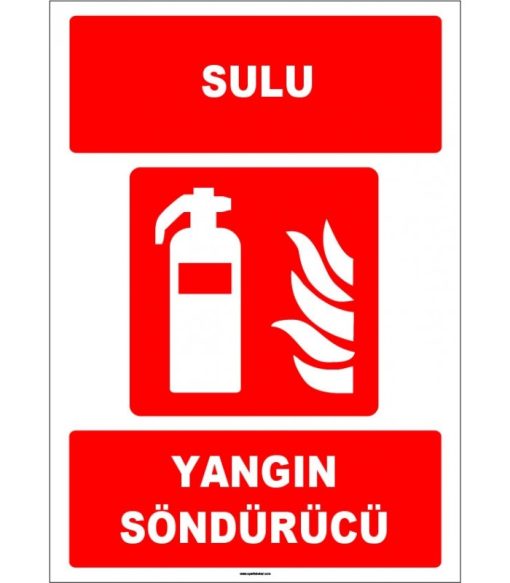 ISO 7010 Sulu Yangın Söndürücü - Güvenilir ve Etkili Koruma