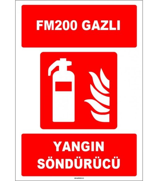 FM200 Gazlı Yangın Söndürücü (ISO 7010) Satın Al