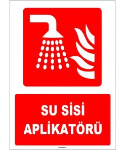 ISO 7010 Su Sisi Aplikatörü: Yangın Söndürücü Cihazı