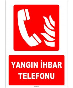 ISO 7010 Yangın İhbar Telefonu: Güvenlik ve Acil Durum İçin