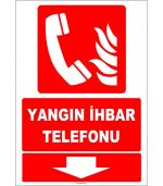 Yangın İhbar Telefonu, ISO 7010 Acil Durum Yangın İhbar Cihazı