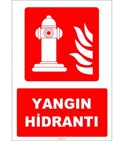 Yangın Hidrantı İşareti: Güvenlik, Acil Durum Levhası