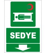 ISO 7010 Sedye: Güvenli ve Hızlı Aşağı İniş Levhası