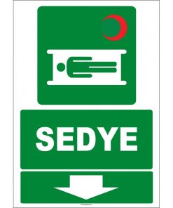 ISO 7010 Sedye: Güvenli ve Hızlı Aşağı İniş Levhası