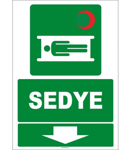 ISO 7010 Sedye: Güvenli ve Hızlı Aşağı İniş Levhası