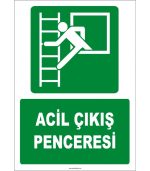 Keywords: Acil Çıkış Penceresi, Yangın Merdiveni, ISO 7010
SEO Title: Acil Çıkış Penceresi: ISO 7010 Yangın Merdivenine Çıkış Levhası