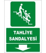 ISO 7010 Tahliye Sandalyesi: Acil Durumda Aşağı Yön Çözümü