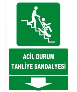 Acil Durum Tahliye Sandalyesi: Güvenli İndirme Çözümü, Aşağıda