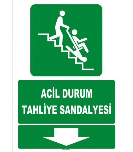 Acil Durum Tahliye Sandalyesi: Güvenli İndirme Çözümü, Aşağıda
