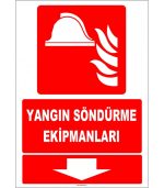 Yangın Söndürme Ekipmanları İşareti - ISO 7010 Uygun