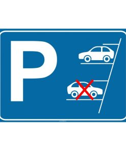 Acil Çıkış Alanı İçin Araçları Geri Geri Park Etme Levhası